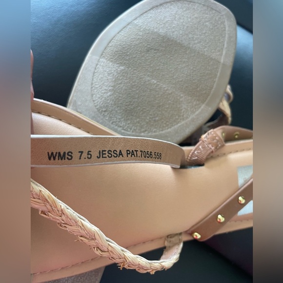 🩴 Dolce Vita Brown Jessa tan Sandals NWT NO BOX - Picture 7 of 8